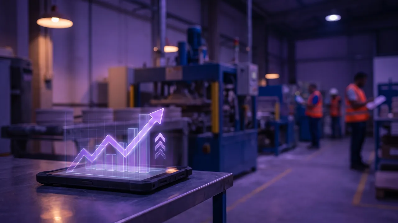 Empresa em crescimento com automações rodando